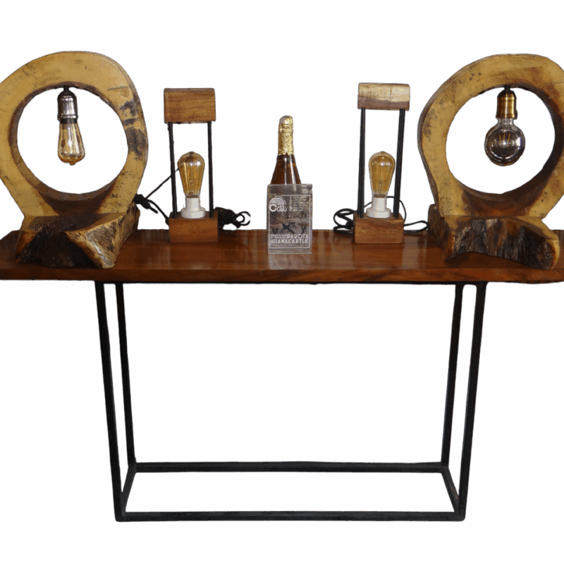 Mesa de exhibición "Maderos"